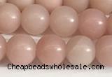 COP1242 15.5 inches 8mm round Chinese pink opal beads