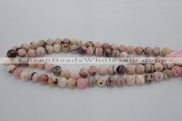 COP1251 15.5 inches 6mm round natural pink opal gemstone beads