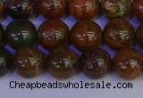 COP1363 15.5 inches 10mm round African green opal beads wholesale