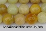 COP1428 15.5 inches 10mm round yellow opal beads wholesale