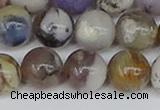 COP1515 15.5 inches 14mm round amethyst sage opal beads wholesale