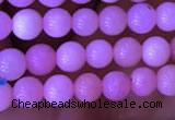 COP1525 15.5 inches 4mm round natural pink opal gemstone beads