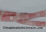 COP157 15.5 inches 4*4mm cube pink opal gemstone beads wholesale