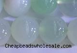 COP1625 15.5 inches 12mm round green opal gemstone beads