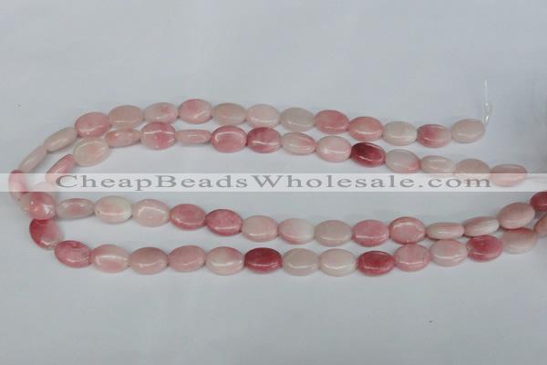 COP166 15.5 inches 12*16mm oval pink opal gemstone beads wholesale