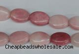 COP167 15.5 inches 15*20mm oval pink opal gemstone beads wholesale