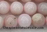 COP1781 15.5 inches 8mm round pink opal gemstone beads