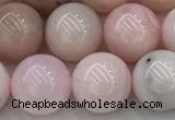 COP1782 15.5 inches 10mm round pink opal gemstone beads