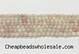 COP1821 15.5 inches 6mm round Chinese pink opal gemstone beads wholesale