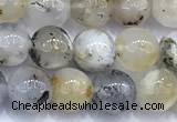 COP1860 15 inches 6mm round moss opal beads