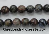 COP266 15.5 inches 10mm round natural grey opal gemstone beads