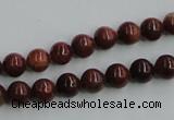 COP511 15.5 inches 8mm round red opal gemstone beads wholesale