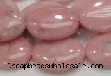 COP66 15.5 inches 18*25mm oval natural pink opal gemstone beads