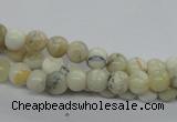 COP801 15.5 inches 6mm round natural African opal beads