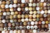 CORA01 15 inches 6mm round China fossil coral beads wholesale