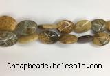 COS262 15.5 inches 18*25mm oval ocean stone beads wholesale