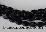 COV02 15.5 inches 6*8mm oval blue goldstone beads wholesale