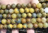 CPB1054 15.5 inches 12mm round golden pietersite beads wholesale