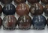 CPB1072 15.5 inches 8mm round peter stone beads wholesale