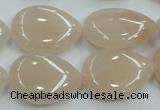 CPI05 15.5 inches 18*25mm flat teardrop pink aventurine jade beads