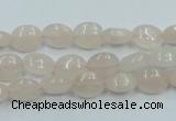 CPI07 15.5 inches 8*10mm oval pink aventurine jade beads wholesale