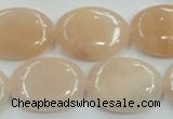 CPI09 15.5 inches 18*25mm oval pink aventurine jade beads wholesale