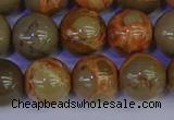 CPJ465 15.5 inches 14mm round African picture jasper beads