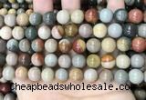 CPJ483 15.5 inches 10mm round polychrome jasper beads wholesale