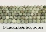 CPJ702 15.5 inches 8mm round greeting pine jasper beads