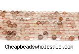 CPQ340 15.5 inches 4mm round pink quartz gemstone beads