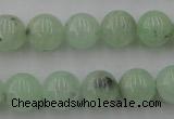 CPR104 15.5 inches 12mm round natural prehnite beads wholesale