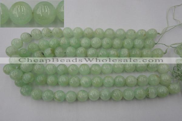 CPR105 15.5 inches 14mm round natural prehnite beads wholesale