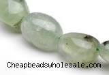 CPR17 A grade 10*18mm freeform natural Prehnite gemstone beads