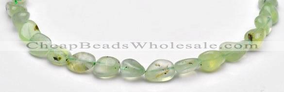 CPR18 A grade 12*14mm freeform natural Prehnite gemstone beads