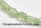 CPR19 A+ grade 7*10mm freeform natural Prehnite gemstone beads