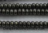 CPY420 15.5 inches 2*3mm rondelle pyrite gemstone beads