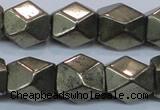 CPY611 15.5 inches 13*16mm nuggets pyrite gemstone beads