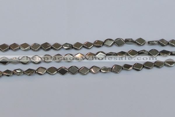 CPY652 15.5 inches 8*10mm pyrite gemstone beads wholesale