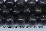 CPY774 15.5 inches 12mm round pyrite gemstone beads wholesale