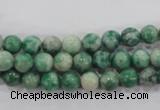 CQJ02 15.5 inches 6mm round Qinghai jade beads wholesale