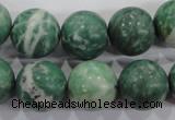 CQJ07 15.5 inches 16mm round Qinghai jade beads wholesale