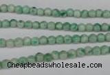 CQJ201 15.5 inches 4mm round Qinghai jade beads wholesale