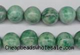 CQJ205 15.5 inches 12mm round Qinghai jade beads wholesale