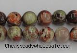 CRA151 15.5 inches 10mm round rainforest agate beads wholesale