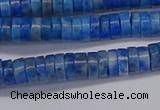 CRB1026 15.5 inches 2*5mm heishi lapis lazuli beads wholesale