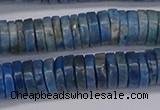 CRB1028 15.5 inches 2*7mm heishi lapis lazuli beads wholesale