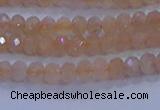 CRB1866 15.5 inches 2*3mm faceted rondelle moonstone beads