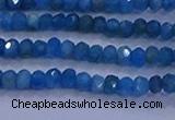 CRB1900 15.5 inches 2*3mm faceted rondelle apatite beads