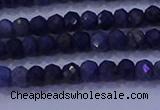 CRB1903 15.5 inches 2*3mm faceted rondelle sapphire beads