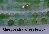 CRB1915 15.5 inches 2*3mm faceted rondelle Australia chrysoprase beads